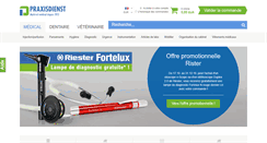 Desktop Screenshot of praxisdienst.fr